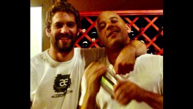 Paul Walker Birth Anniversary: Vin Diesel Wishes Late Actor with an Old Photo, Says ‘The World Isn’t the Same Brother’ (View Post)
