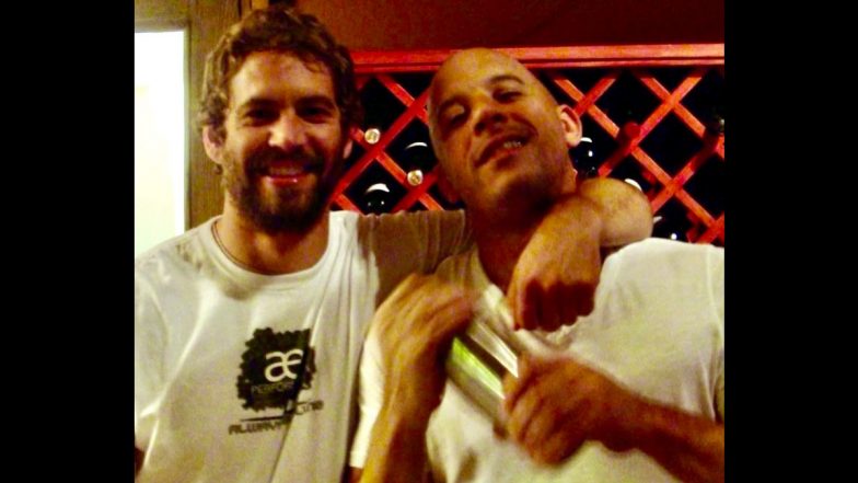 Paul Walker Birth Anniversary: Vin Diesel Wishes Late Actor with an Old Photo, Says ‘The World Isn’t the Same Brother’ (View Post)