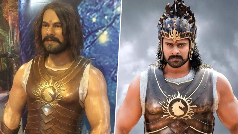 Prabhas' Wax Statue Unveiled in Mysore's Museum Upsets Baahubali Makers, Producer Threatens Action