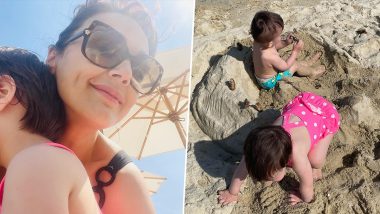 Preity Zinta Enjoys Beach Date With Kids Jai and Gia, Shares Pics on Insta