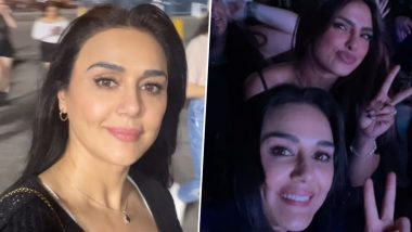 Preity Zinta Attends Jonas' Brothers Concert With Priyanka Chopra, Says "I Officially Became a Fan"