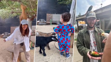 Priyanka Chopra Enjoys 'Farm Life' With Daughter Malti Marie and Frankie Jonas (Watch Video)