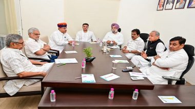 Rajasthan Assembly Election 2023: Congress Discusses Ticket Distribution, Campaign and Social Media Strategies for Vidhan Sabha Polls