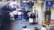 Alert RPF Constable Saves Woman and Her Daughter Who Fell into Gap Between Moving Train and Platform at Vithalwadi Railway Station; Watch Chilling Video