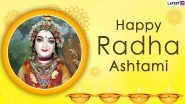 Radha Ashtami 2023 Images & HD Wallpapers for Free Download Online: Wish Happy Radha Ashtami With WhatsApp Messages, SMS and Greetings to Family and Friends
