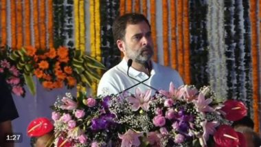 Chhattisgarh Assembly Elections 2023: If Voted to Power, Congress Will Conduct Caste Census to Ensure Participation of OBCs, Dalits, Tribals and Women, Says Rahul Gandhi