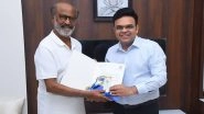 Rajinikanth Thanks BCCI Secretary Jay Shah For ICC World Cup 2023 Golden Ticket (View Post)