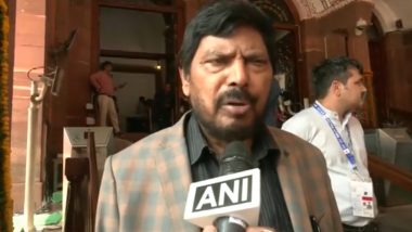 'INDIA Aghadi Mein Kuch Dum Nahi Hai': Ramdas Athawale Takes Dig at INDIA Bloc After TMC and AAP Announce To Fight Lok Sabha Elections 2024 Alone (Watch Video)
