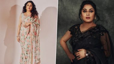 Ramya Krishnan Birthday: 5 Times the Baahubali Actress Left Fans Spellbound with Her Jaw-Dropping Looks in Ethnic Attires (View Pics)
