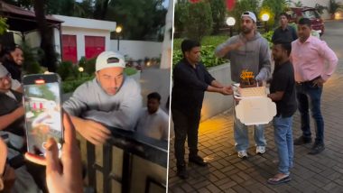 Ranbir Kapoor Turns 41! 'Animal' Star Meets Fans in Mumbai and Celebrates His Birthday With Them (Watch Video)