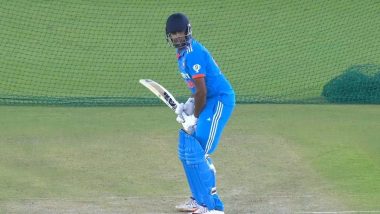 Ravichandran Ashwin Turns to Batting Practice After India’s Victory Over Australia in 1st ODI 2023, Video Emerges