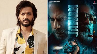 Jawan: Riteish Deshmukh Showers Praise on Shah Rukh Khan's Performance, Calls Him 'Attitude Ka Baap'