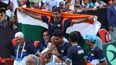 Rohan Bopanna Sends Encouraging Message to Young Indian Tennis Stars for India vs Pakistan Davis Cup 2024 Fixtures