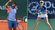 Rohan Bopanna, Rutuja Bhosale Mixed Doubles Pair Enter Asian Games 2023 Tennis Quarterfinal Beating Japanese Duo in Round of 16 Clash