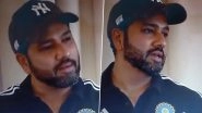 &lsquo;Uska Jawab Nahi Dunga Main&rsquo; Rohit Sharma Loses Cool After Reporter Asks India vs Pakistan Question During ICC World Cup 2023 Squad Announcement (Watch Video)