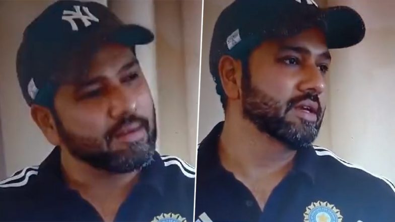 ‘Uska Jawab Nahi Dunga Main’ Rohit Sharma Loses Cool After Reporter Asks India vs Pakistan Question During ICC World Cup 2023 Squad Announcement (Watch Video)