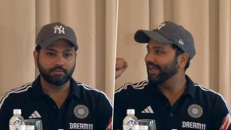 Rohit Sharma’s Reaction After Being Named Captain During India’s ICC World Cup 2023 Squad Announcement Goes Viral!