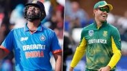 'I've a Lot of Respect for Him' AB De Villiers Praises Rohit Sharma on Becoming Second Fastest to Score 10,000 Runs in ODI Cricket