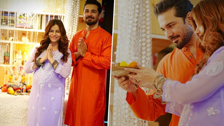 Mom-to-Be Rubina Dilaik Shares Pics From Ganpati Celebrations With Husband Abhinav Shukla!