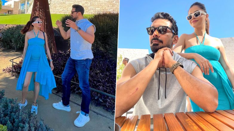 Mom-to-Be Rubina Dilaik Enjoys Babymoon with Hubby Abhinav Shukla in the US (View Pics & Watch Video)