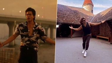 Gurmeet Choudhary Grooves to Shah Rukh Khan's 'Chaleya' Song From Jawan in Switzerland (Watch Video)