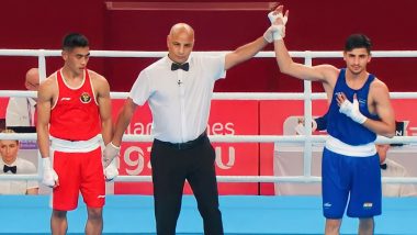 Sachin Siwach Defeats Asri Udin, Advances to Men’s 57kg Boxing Pre-Quarterfinals Against Turki Abuquthailah at Asian Games 2023
