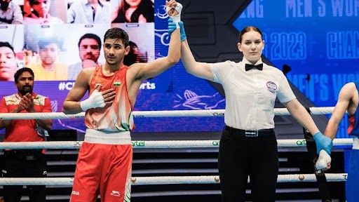 Sachin Siwach vs Asri Udin, Boxing Asian Games 2023 Live Streaming Online: Know TV Channel & Telecast Details for Men’s 57kg Round of 32 Clash in Hangzhou