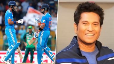 Sachin Tendulkar Congratulates Virat Kohli and KL Rahul For Respective Centuries During IND vs PAK Asia Cup 2023 Match, Points Out to Form of Top Six Indian Batters