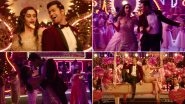 The Great Indian Family Song &lsquo;Sahibaa&rsquo;: Vicky Kaushal Can&rsquo;t Take His Eyes Off Gorgeous Manushi Chhillar in This Track (Watch Video)