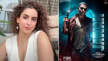 Jawan: Sanya Malhotra Says Sharing Screen Space With Shah Rukh Khan Is a ‘Dream Come True’ (Watch Video)