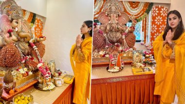 Sara Ali Khan Celebrates Ganesh Chaturthi 2023, Actress Shares Beautiful Pic On Social Media!