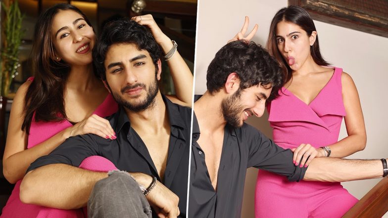 Sibling Goals: Sara Ali Khan Shares Fun Moments with Brother Ibrahim Ali Khan (View Pics)