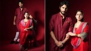 Sara Ali Khan and Ibrahim Ali Khan Set Major Sibling Goals in Matching Red Outfits (View Pics)