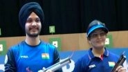 Sarabjot Singh, Divya Thadigol Subbaraju Assure India of Medal in 10m Air Pistol Mixed Team Shooting Event at Asian Games 2023