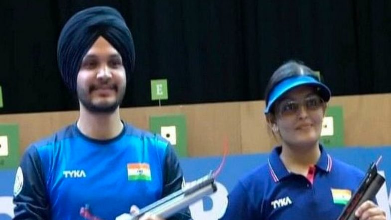 Sarabjot Singh, Divya Thadigol Subbaraju Assure India of Medal in 10m Air Pistol Mixed Team Shooting Event at Asian Games 2023