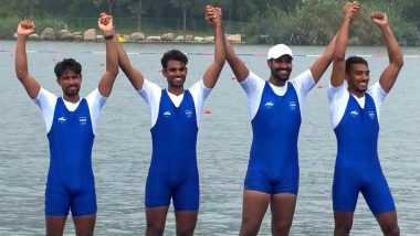 ‘Our Rowers Have Done It Again’ Sports Minister Anurag Thakur Lauds India's Rowing Contingent for Stellar Performance at Asian Games 2023