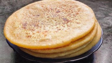 Ganeshotsav 2023 Day 7 Bhog – Satori: Easy Recipe To Make Maharashtrian Mawa Flat Bread for Ganesh Festival (Watch Video)