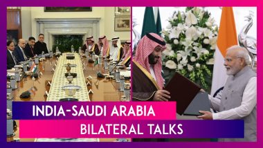 PM Narendra Modi, Saudi Arabia's Crown Prince Mohammed bin Salman Hold Bilateral Meeting, Review Progress Made By Ministerial Committees