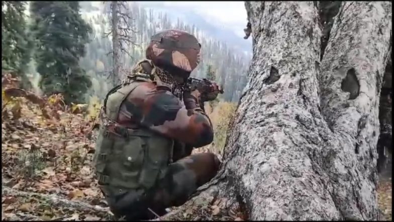 Jammu and Kashmir: Encounter Breaks Out Between Security Forces And Terrorists In Kulgam's DH Pora