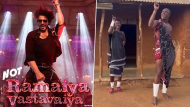 Shah Rukh Khan Showers Love on Kili Paul and Sister Neema For Dancing to 'Not Ramaiya Vastavaiya' Track From Jawan (Watch Video)