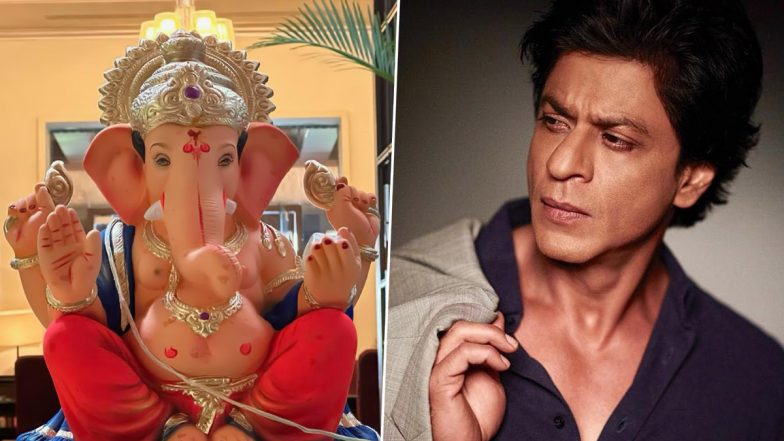 Ganesh Chaturthi 2023: Shah Rukh Khan Extends Warm Wishes to His Fans on This Auspicious Occasion!