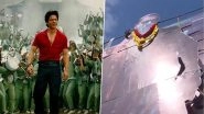 Jawan Fever: Shah Rukh Khan Fans in Chennai Offer Milk to King Khan&rsquo;s Poster, Dances on Dhol Beats (Watch Video)
