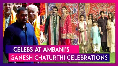 Shah Rukh Khan, Salman Khan, Ranveer Singh, Deepika Padukone And More Attend Ambani’s Ganesh Chaturthi Celebrations