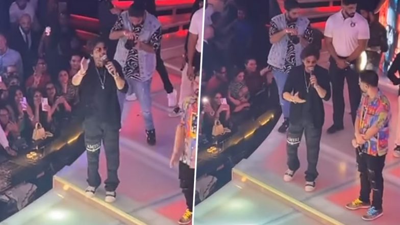 Jawan: SRK Grooves to 'Zinda Banda', 'Besharam Rang' with Fans at a Club in Dubai (Watch Video)