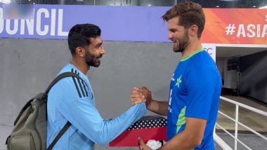 ’My Family and I Are Overwhelmed With the Love!' Jasprit Bumrah Responds to Shaheen Afridi’s Heartfelt Gesture for His Newborn Son During Rain-Interrupted IND vs PAK Asia Cup 2023 Super Four Match