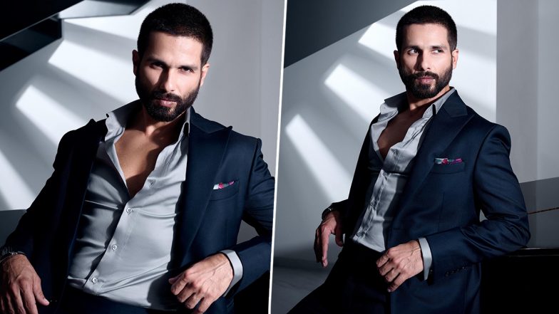 Shahid Kapoor Rocks Buzz Cut in Latest Pics, Bloody Daddy Actor Amps Up Style Quotient in Black Blazer Suit