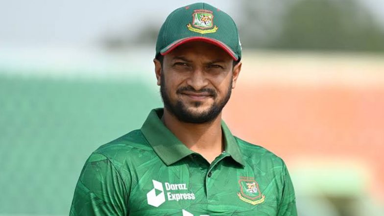 Shakib Al Hasan Unlikely To Play Bangladesh’s ICC World Cup 2023 Warm-Up Matches After Suffering Injury in Training, Might Miss Campaign Opener Against Afghanistan