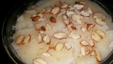 Ganeshotsav 2023 Day 3 Bhog – Sheera: Easy Recipe To Make Banana Sheera at Home for Ganesh Chaturthi (Watch Video)