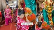 Shehnaaz Gill Offers Prayers at Mumbai&rsquo;s Lalbaugcha Raja Ahead of Thank You For Coming&rsquo;s Release (View Pics & Watch Video)