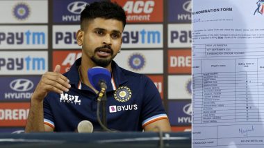 KL Rahul Replaces Shreyas Iyer After Latter Gets Injured in Pre-Match Warm Up Ahead of IND vs PAK Asia Cup 2023 Match, Teamsheet Showing Last Minute Change Goes Viral!